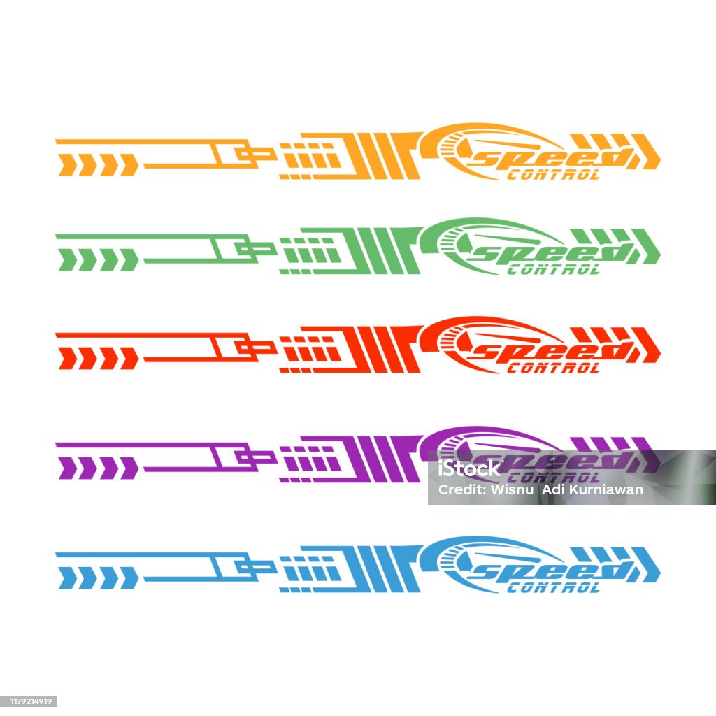 Grafis Kendaraan Sepeda Mobil Ilustrasi Vektor Vinyls Decals Ilustrasi