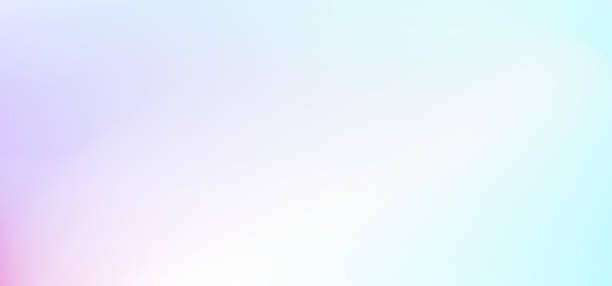 ilustraciones, imágenes clip art, dibujos animados e iconos de stock de fondo abstracto pastel multicolor. gradiente de luz. tonos blancos difusos, púrpura, rosa, turquesa. tonos suaves. fondo borroso vectorial para banners web, folletos, folletos. ilustración eps 10 - fino descripción física