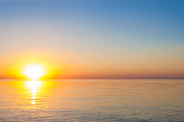 istock Beautiful sunset over the sea 1179217971