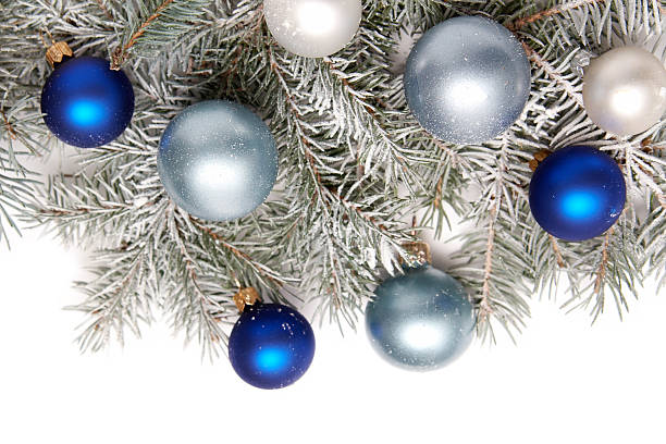istock Snowy Christmas decoration 117922333