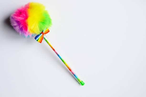 istock Colorful stationery. Colored pen on white background 1179223460