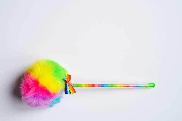istock Colorful stationery. Colored pen on white background 1179223490