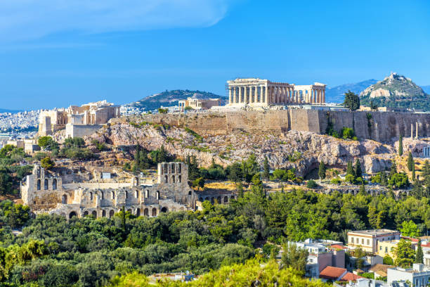 istock Athens in summer, Greece. Panorama of Acropolis hill. 1179230963