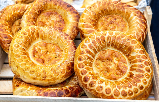istock Appetizing uzbek flat breads from the tandir 1179234200