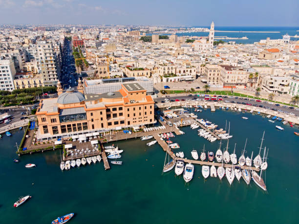 istock Bari aerial view, Italy 1179234407
