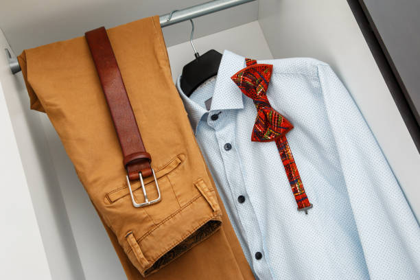 istock Clothes in the closet 1179235147