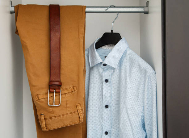 istock Clothes in the closet 1179235191