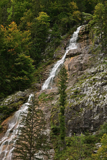 istock Waterfall on Lake Toplitz in Austria/Europe - Source of river TRAUN 1179241307
