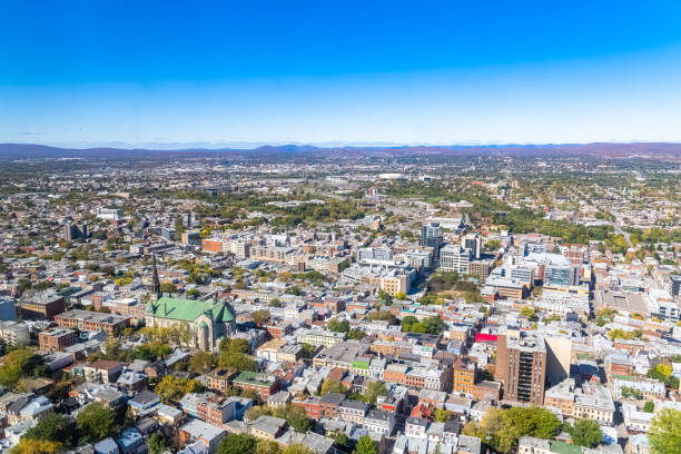 istock Quebec City, aerial panorama 1179250591