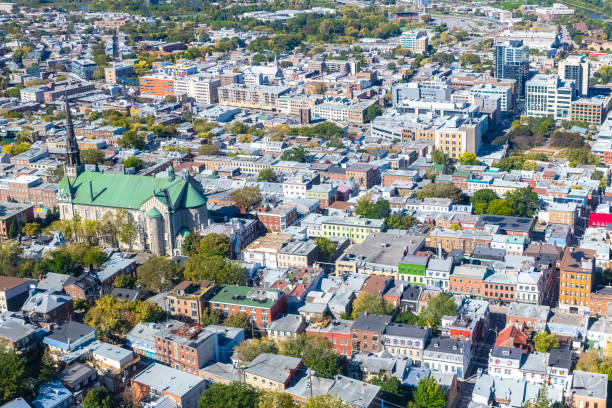istock Quebec City, aerial panorama 1179250606