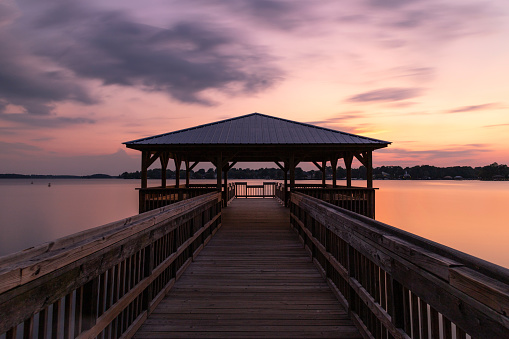 Sunset at Lake Norman, North Carolina