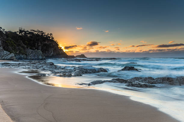 istock Wild Surf at Malua Bay - Sunrise Seascape 1179258628