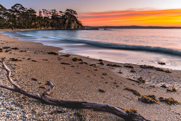 istock Colourful Streaky Clouds Sunrise Seascape 1179258752