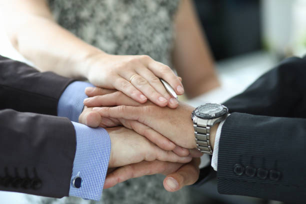 istock Friendly gesture of agreement 1179260475