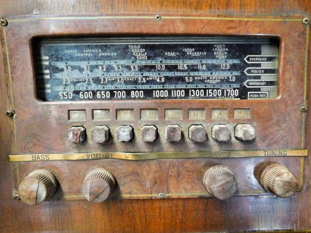 istock Old antique radio 1179271691