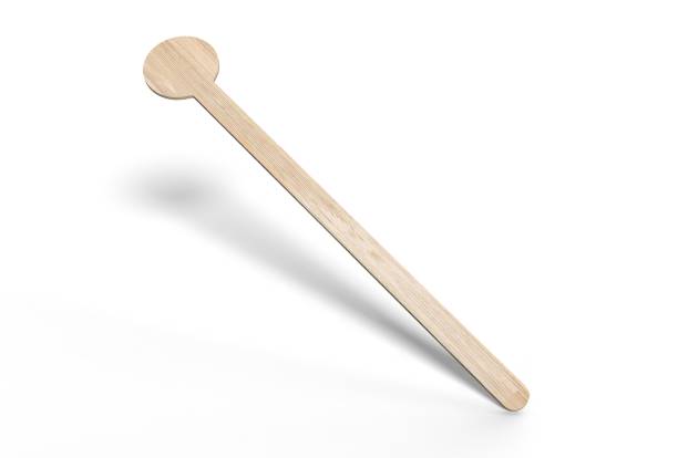 istock Coffee stirrer for branding. 3d render illustration. 1179275145