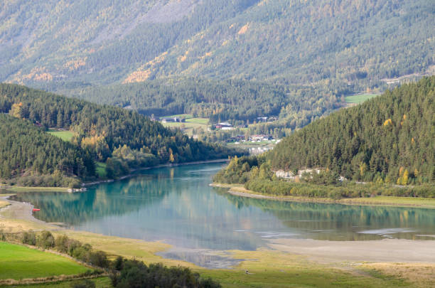 istock View of the river. 1179277310