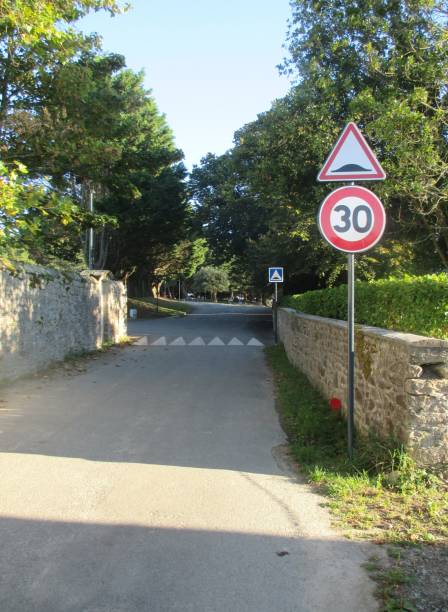 istock Donkey back road signs  Speed limit 1179284083