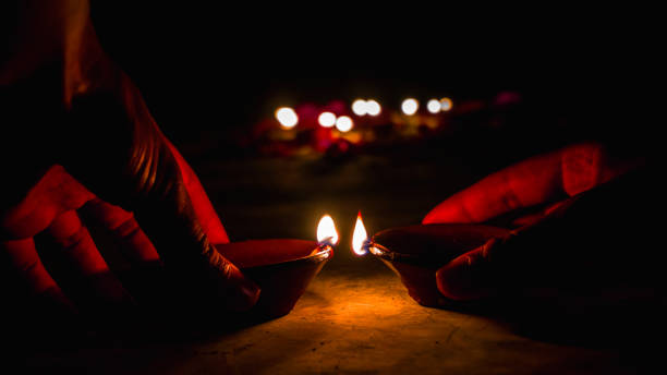 istock Diwali Diya(oil lamp) also known as diva 1179284865