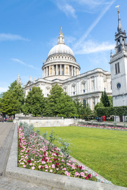 istock St Paul cathedral, London. Beautiful view on a sunny day 1179292336