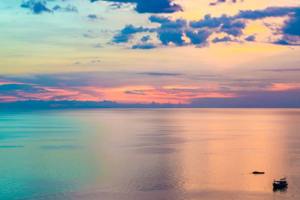 istock Dramatice sky sunset sky evening in sea vacation 1179292623