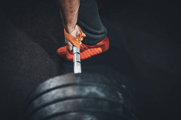 istock Weightlifter at the gym 1179303021