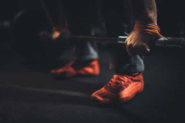 istock Weightlifter at the gym 1179303037