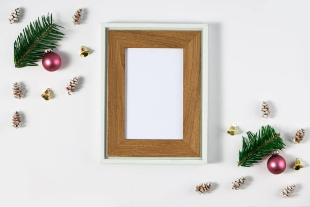 istock Festive composition of Christmas decorations. 1179311783