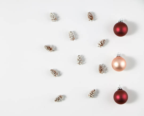 istock Festive composition of Christmas decorations. 1179313200
