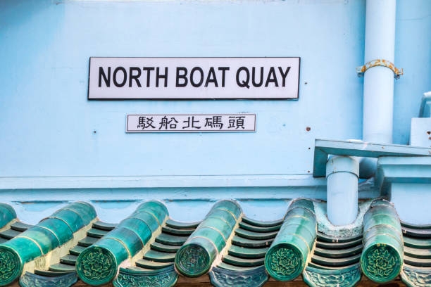 istock Sign for north boat quay 1179316831