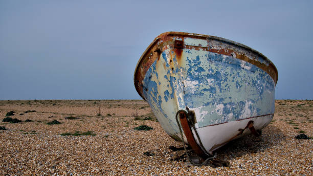 istock Fishing boat abandoned 1179318379