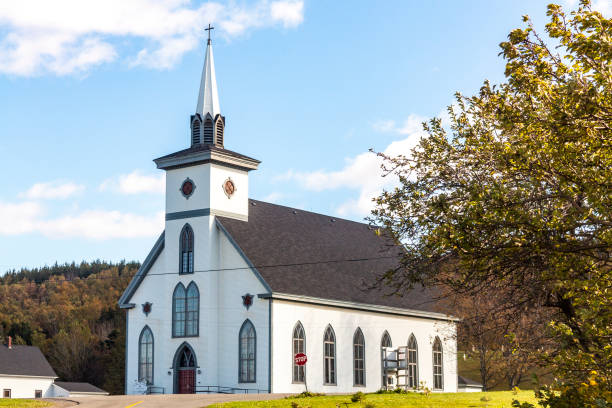 istock Saint Peters Church in Nova Scotia 1179325961