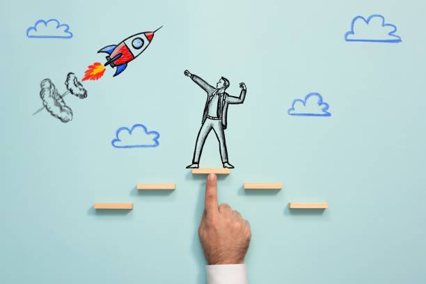 istock Success, Challenge and Career Planning in Business Concept 1179327454