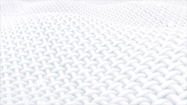 istock Close up fabric fiber in underwater, fiber with smooth surface. 1179328416