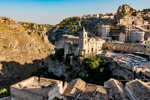 istock Matera's UNESCO World Heritage Site, Cave Houses 1179329042