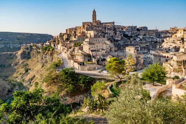 istock Matera's UNESCO World Heritage Site, Cave Houses 1179329954