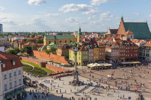 istock Warsaw Old Town, a Unesco World Heritage site 1179330143