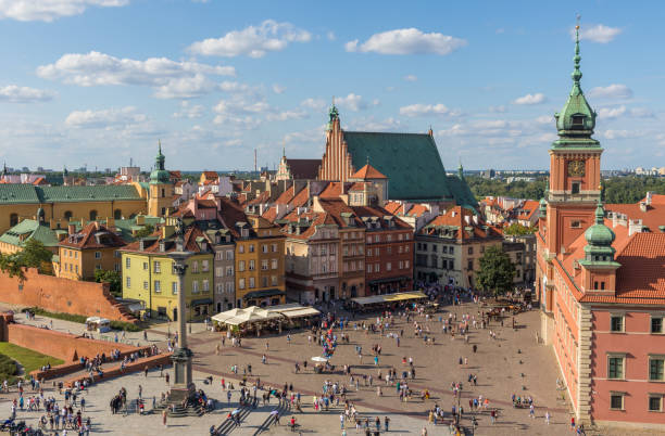istock Warsaw Old Town, a Unesco World Heritage site 1179330144