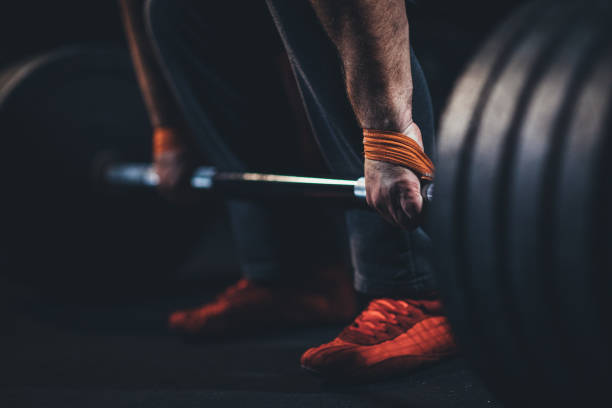 istock Weightlifter at the gym 1179339912