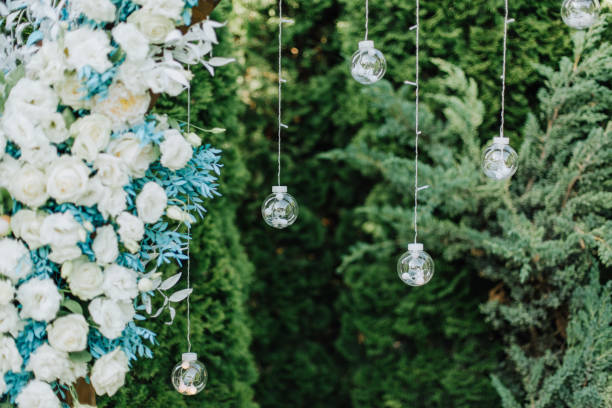 istock decor wedding arch ceremony floral glass balls 1179339959