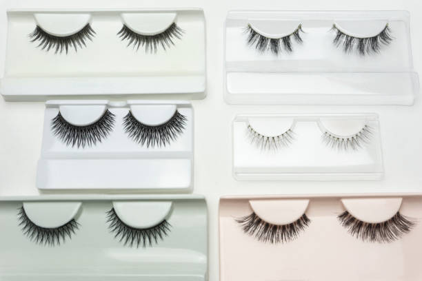 istock false eye lashes  tweezer mascara 1179344275