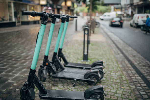 istock Electric Scooters For Rent 1179345797