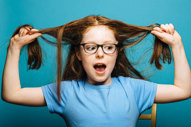 istock Young girl with eyeglasses 1179347707
