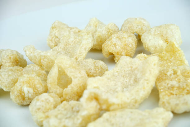 istock Crispy Pork rinds also known as chicharrones, snack and appetizer 1179348023