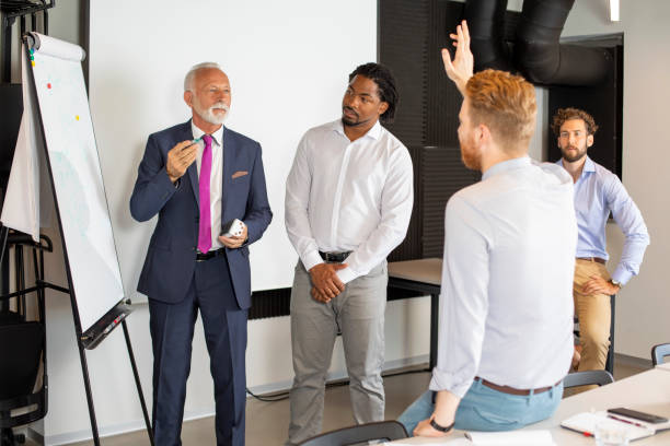 istock Multiethnic business meeting. 1179348888