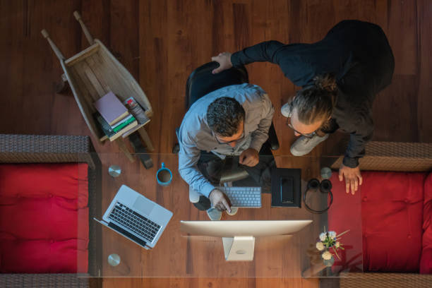 istock Handling all their business matters together 1179351512