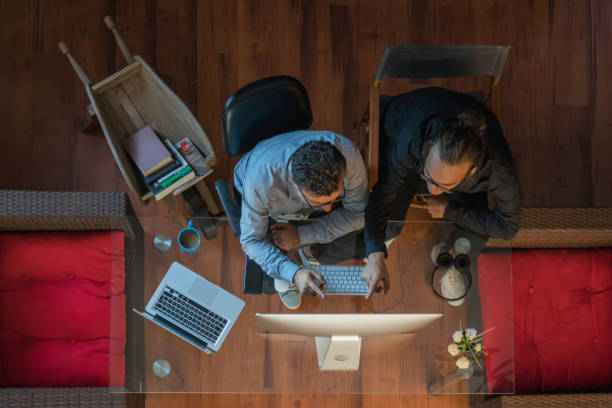 istock Handling all their business matters together 1179352157