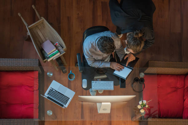 istock Handling all their business matters together 1179352453