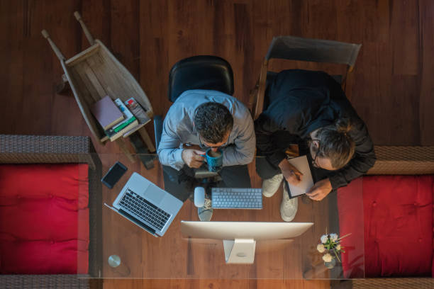 istock Handling all their business matters together 1179352526