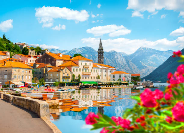 istock Perast at Bay in Kotor 1179352887